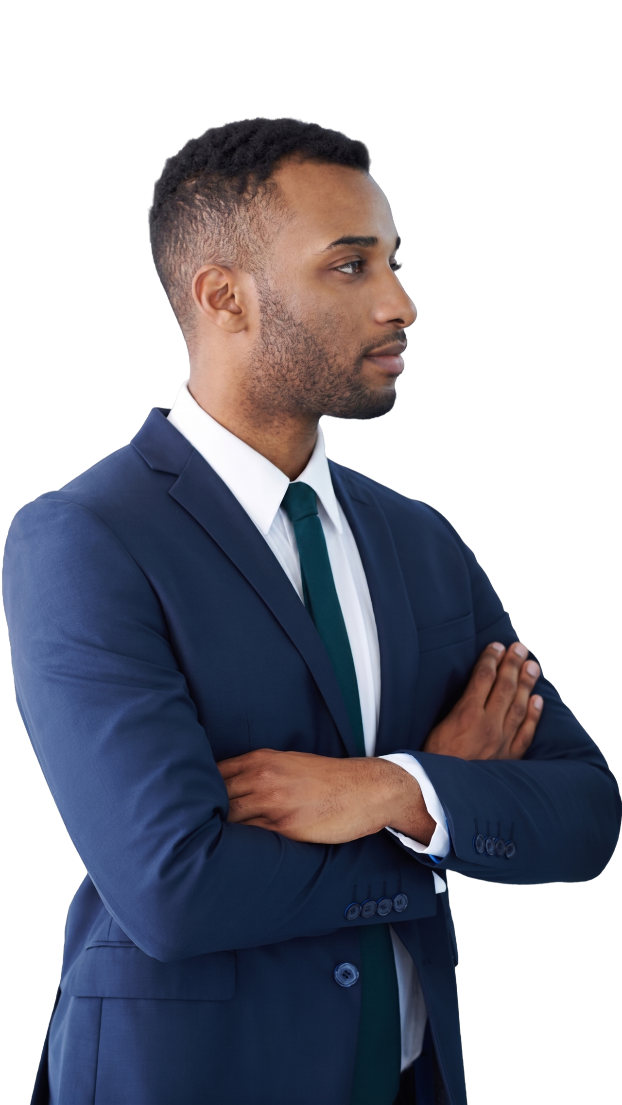 Man looking right towards OnboardID